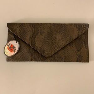 Urban Expressions Vegan Snake Envelope Clutch